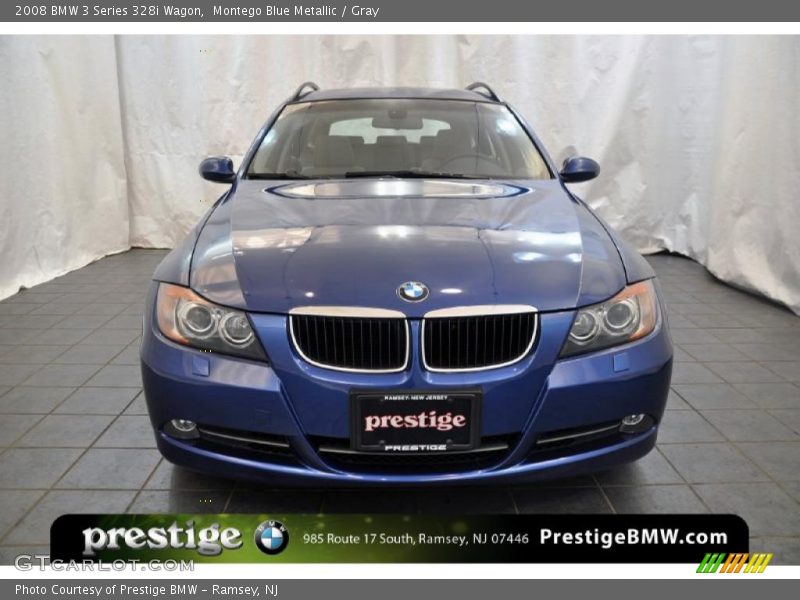 Montego Blue Metallic / Gray 2008 BMW 3 Series 328i Wagon
