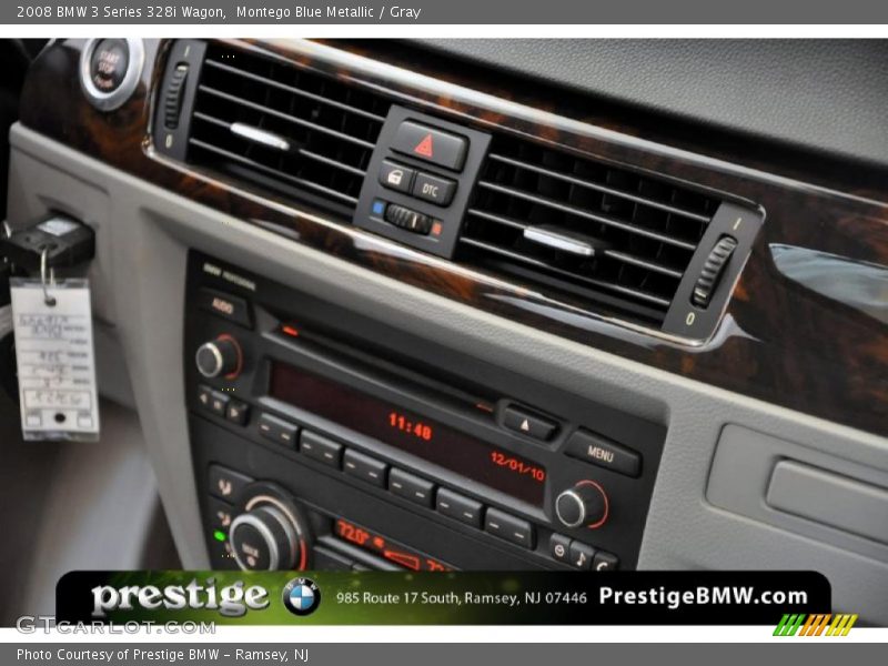 Montego Blue Metallic / Gray 2008 BMW 3 Series 328i Wagon