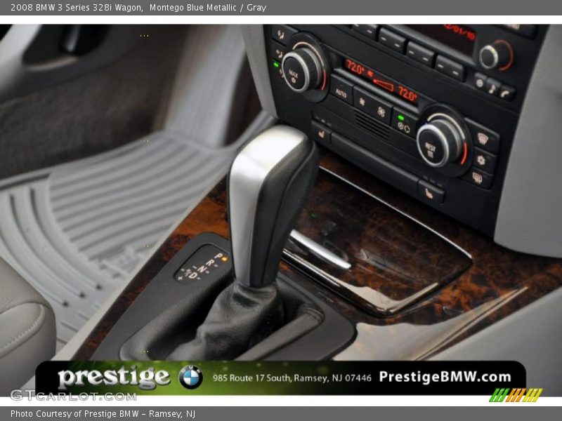 Montego Blue Metallic / Gray 2008 BMW 3 Series 328i Wagon
