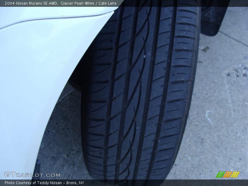 Glacier Pearl White / Cafe Latte 2004 Nissan Murano SE AWD