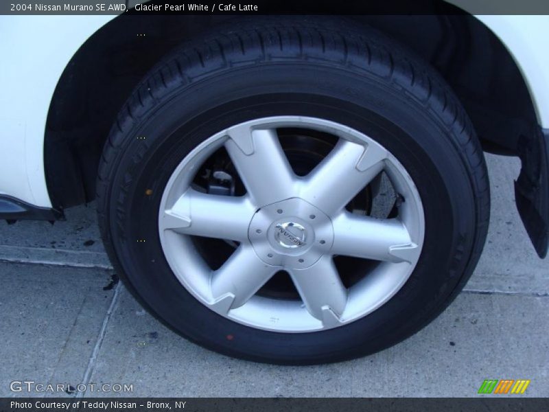 Glacier Pearl White / Cafe Latte 2004 Nissan Murano SE AWD
