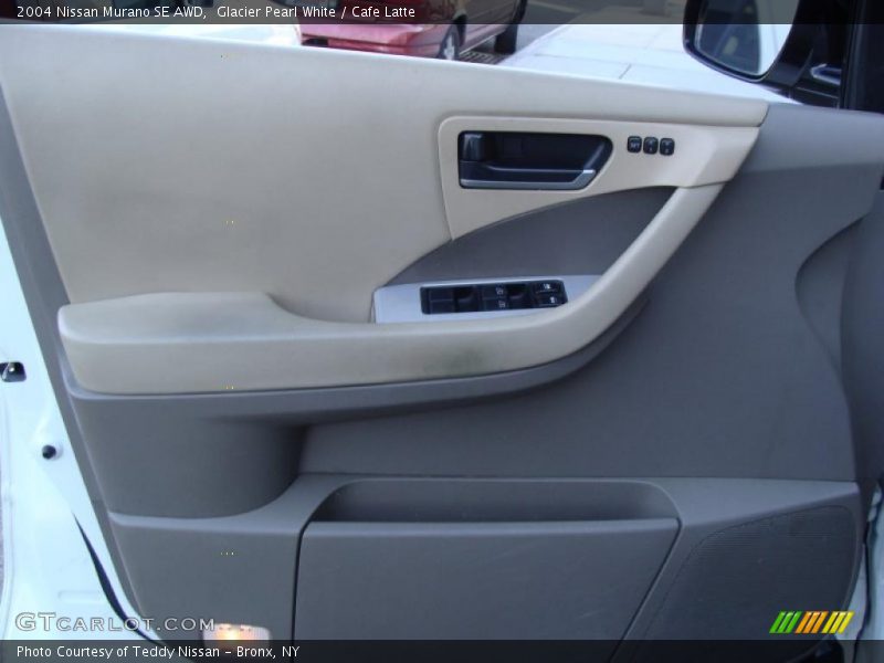 Glacier Pearl White / Cafe Latte 2004 Nissan Murano SE AWD