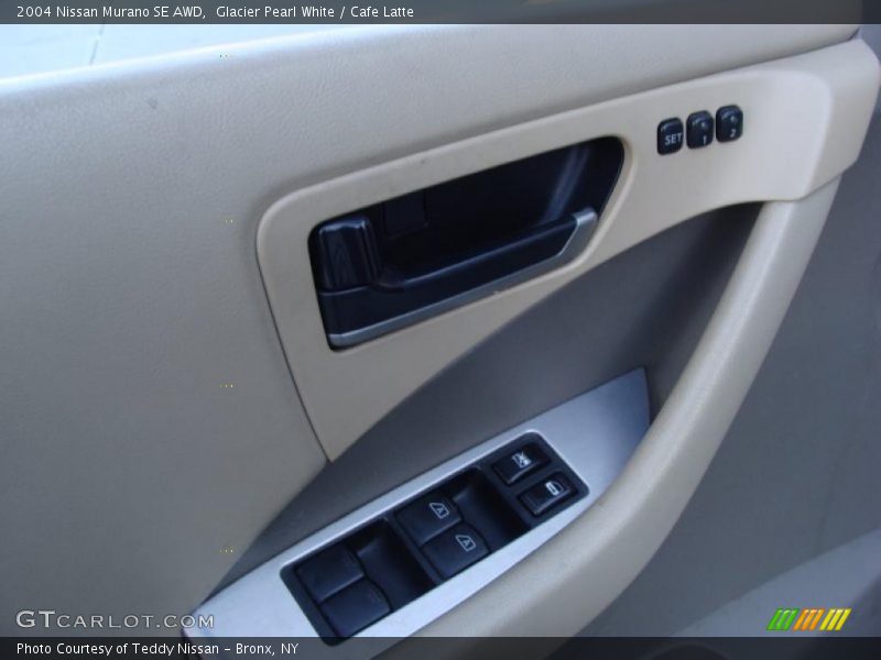 Glacier Pearl White / Cafe Latte 2004 Nissan Murano SE AWD