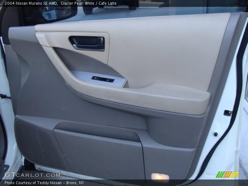Glacier Pearl White / Cafe Latte 2004 Nissan Murano SE AWD