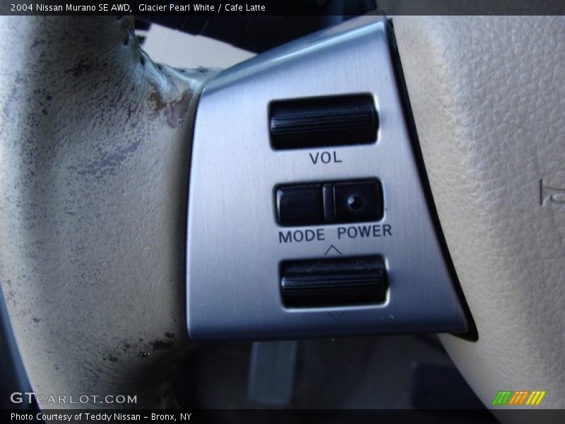 Glacier Pearl White / Cafe Latte 2004 Nissan Murano SE AWD