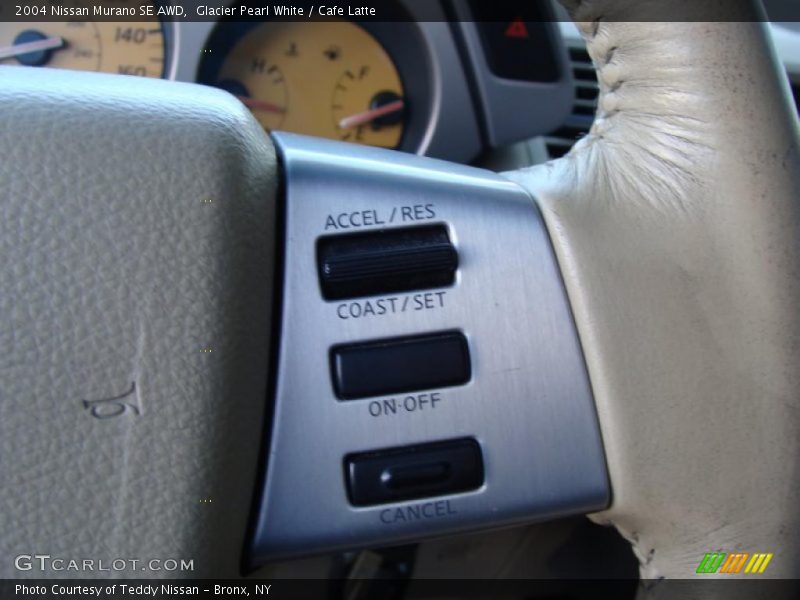 Glacier Pearl White / Cafe Latte 2004 Nissan Murano SE AWD