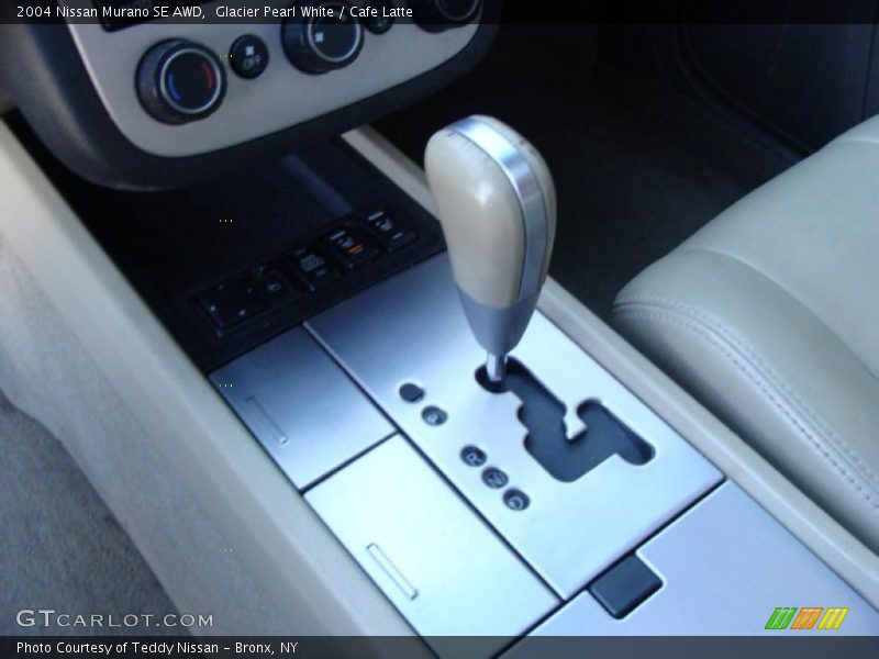 Glacier Pearl White / Cafe Latte 2004 Nissan Murano SE AWD