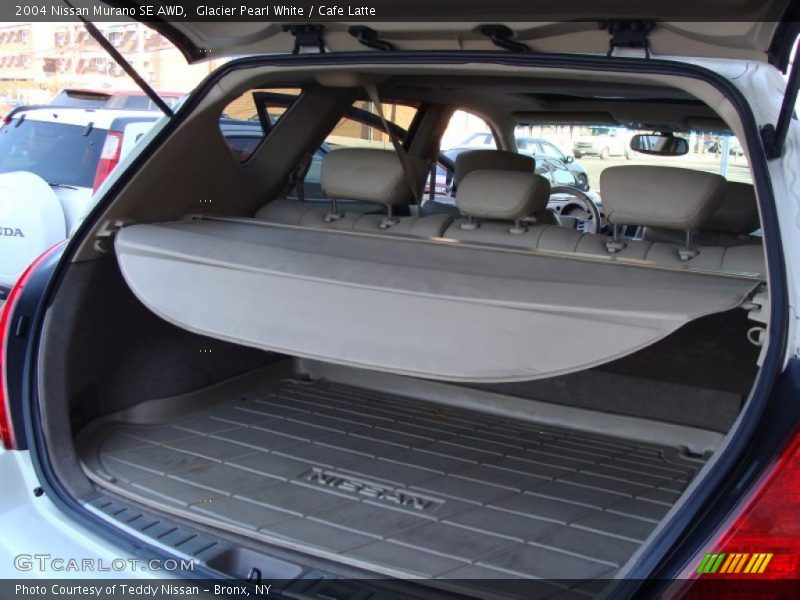 Glacier Pearl White / Cafe Latte 2004 Nissan Murano SE AWD