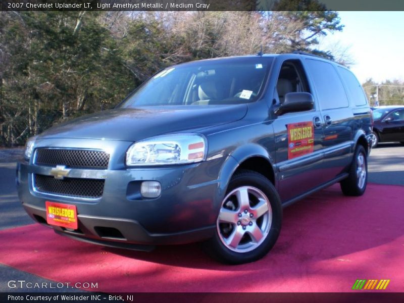 Light Amethyst Metallic / Medium Gray 2007 Chevrolet Uplander LT