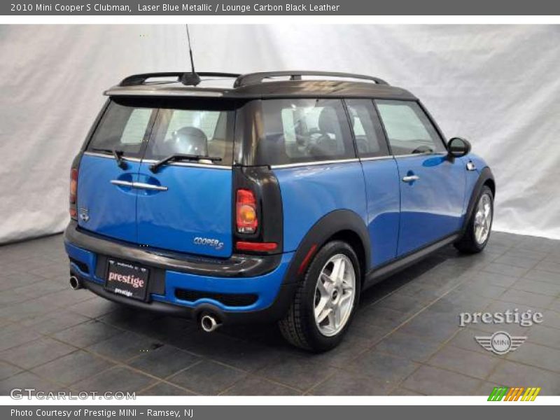 Laser Blue Metallic / Lounge Carbon Black Leather 2010 Mini Cooper S Clubman