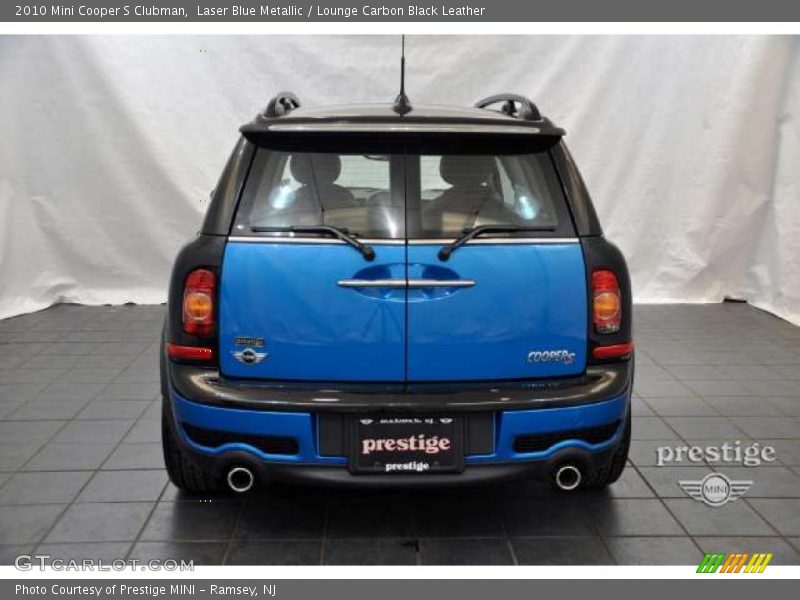 Laser Blue Metallic / Lounge Carbon Black Leather 2010 Mini Cooper S Clubman