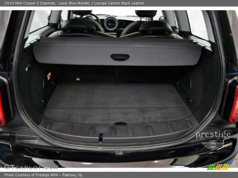 Laser Blue Metallic / Lounge Carbon Black Leather 2010 Mini Cooper S Clubman