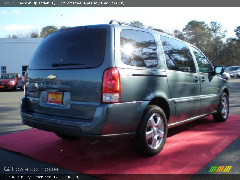 Light Amethyst Metallic / Medium Gray 2007 Chevrolet Uplander LT