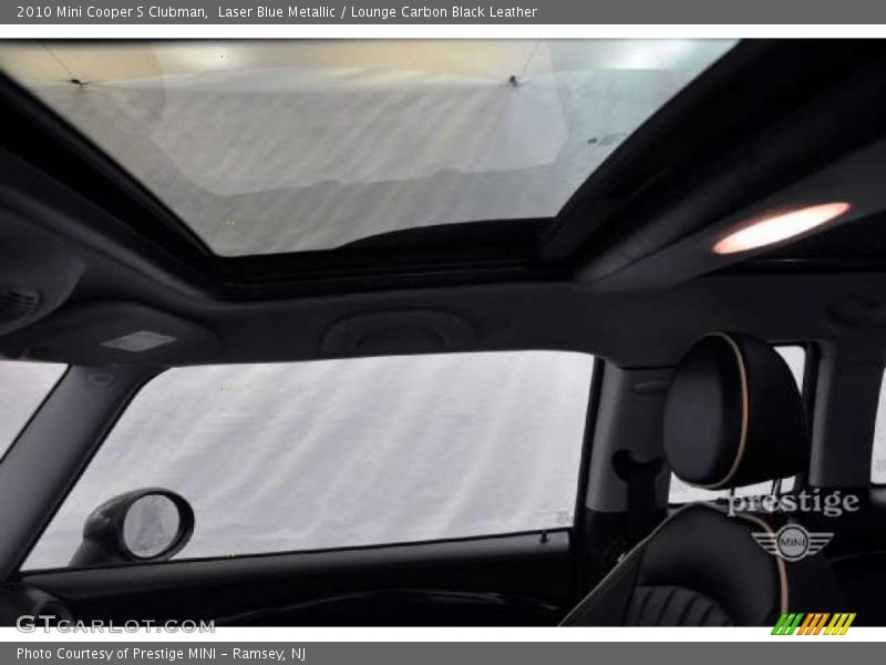 Laser Blue Metallic / Lounge Carbon Black Leather 2010 Mini Cooper S Clubman