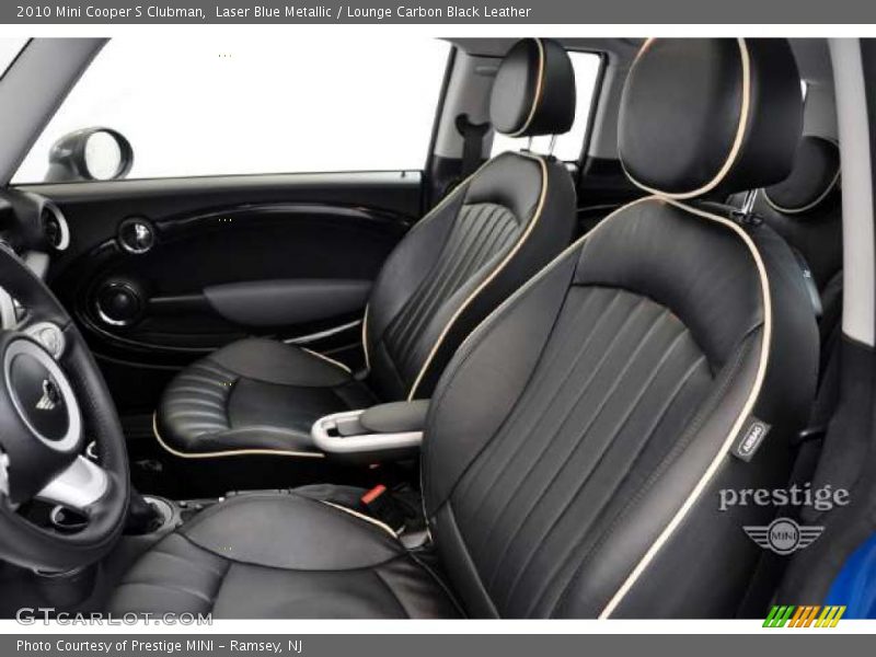 Laser Blue Metallic / Lounge Carbon Black Leather 2010 Mini Cooper S Clubman