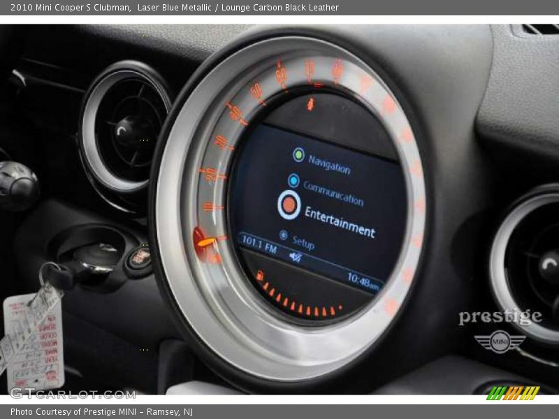 Laser Blue Metallic / Lounge Carbon Black Leather 2010 Mini Cooper S Clubman