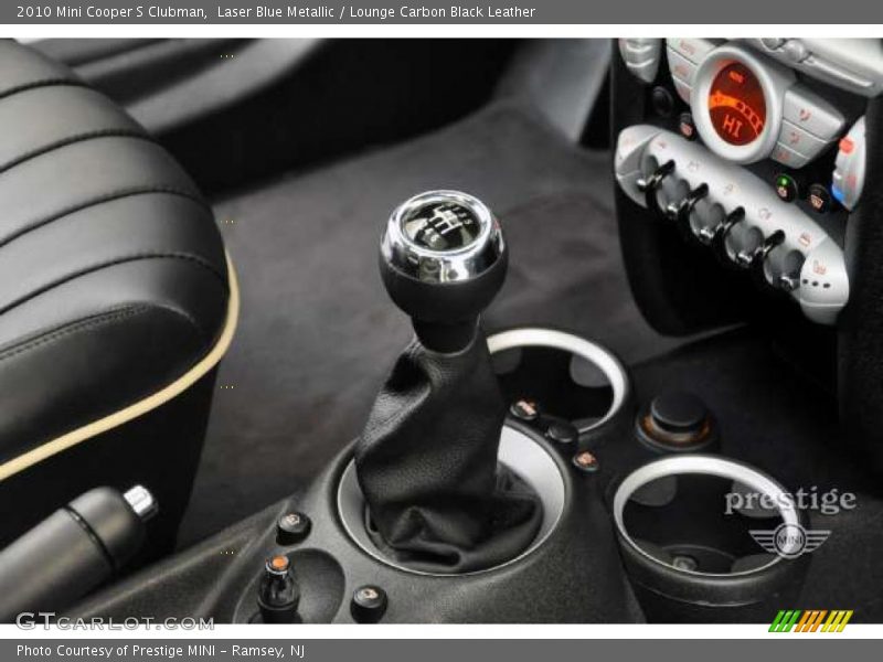 Laser Blue Metallic / Lounge Carbon Black Leather 2010 Mini Cooper S Clubman