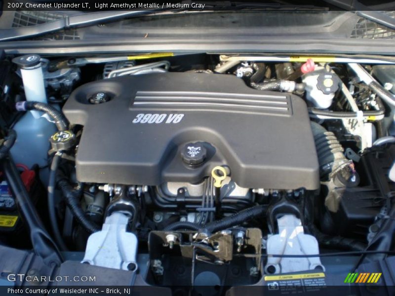 Light Amethyst Metallic / Medium Gray 2007 Chevrolet Uplander LT