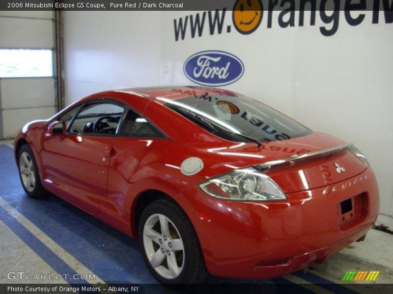 Pure Red / Dark Charcoal 2006 Mitsubishi Eclipse GS Coupe