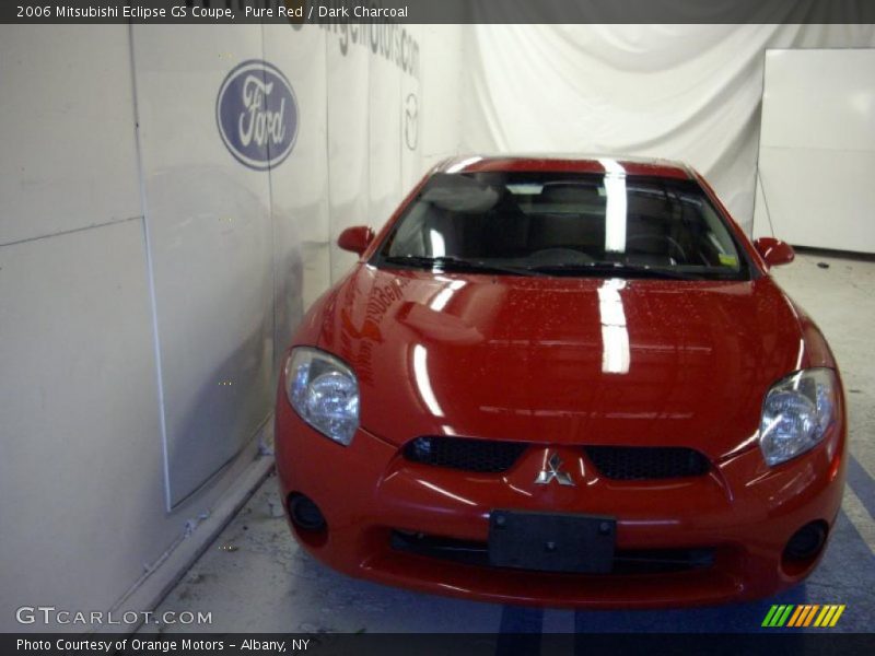 Pure Red / Dark Charcoal 2006 Mitsubishi Eclipse GS Coupe