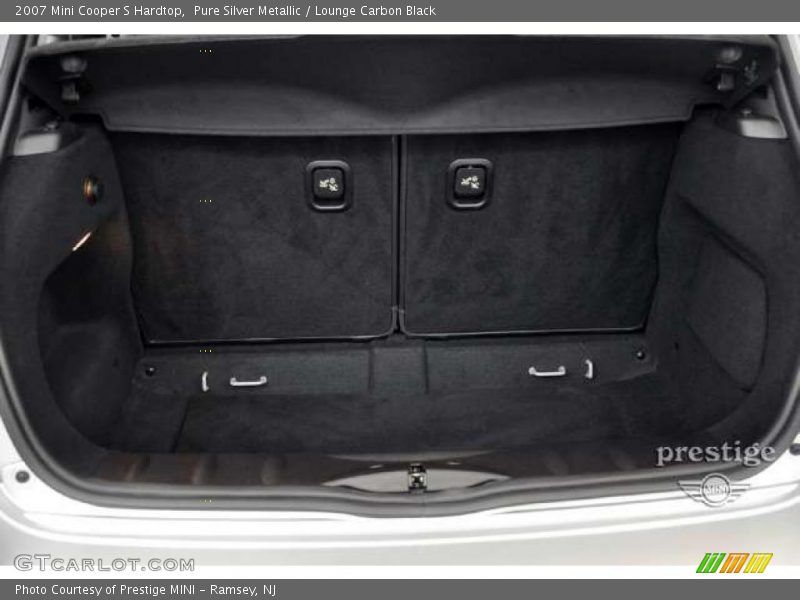Pure Silver Metallic / Lounge Carbon Black 2007 Mini Cooper S Hardtop