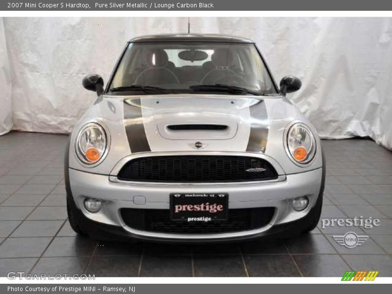 Pure Silver Metallic / Lounge Carbon Black 2007 Mini Cooper S Hardtop