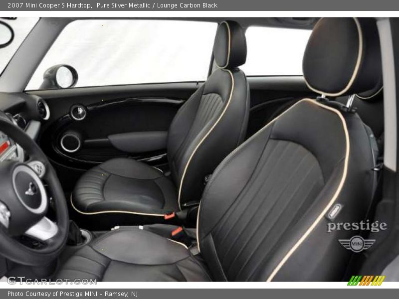 Pure Silver Metallic / Lounge Carbon Black 2007 Mini Cooper S Hardtop