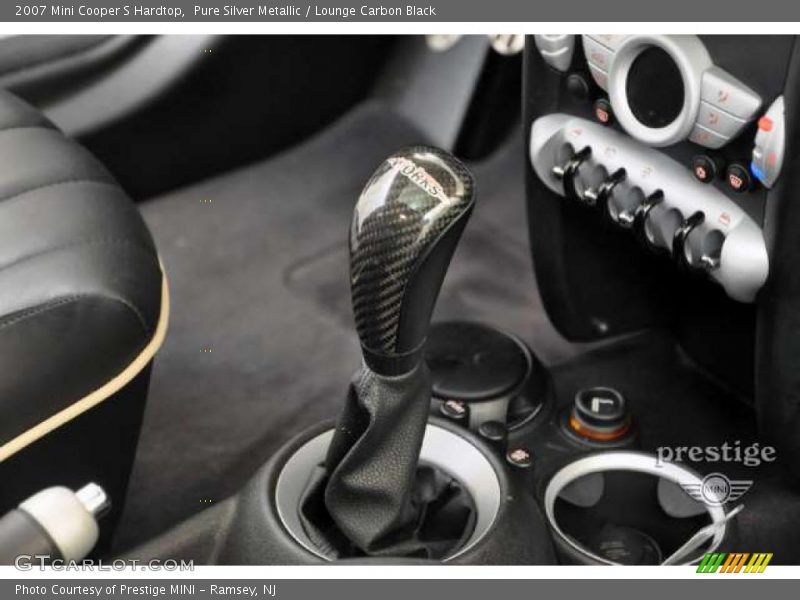 Pure Silver Metallic / Lounge Carbon Black 2007 Mini Cooper S Hardtop