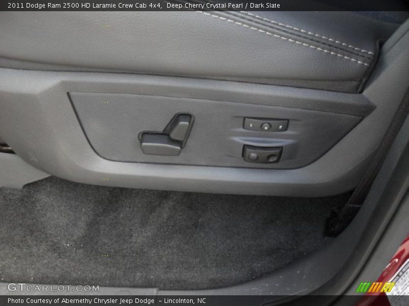 Deep Cherry Crystal Pearl / Dark Slate 2011 Dodge Ram 2500 HD Laramie Crew Cab 4x4