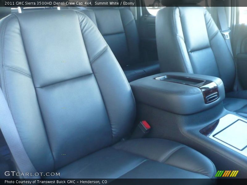 Summit White / Ebony 2011 GMC Sierra 3500HD Denali Crew Cab 4x4