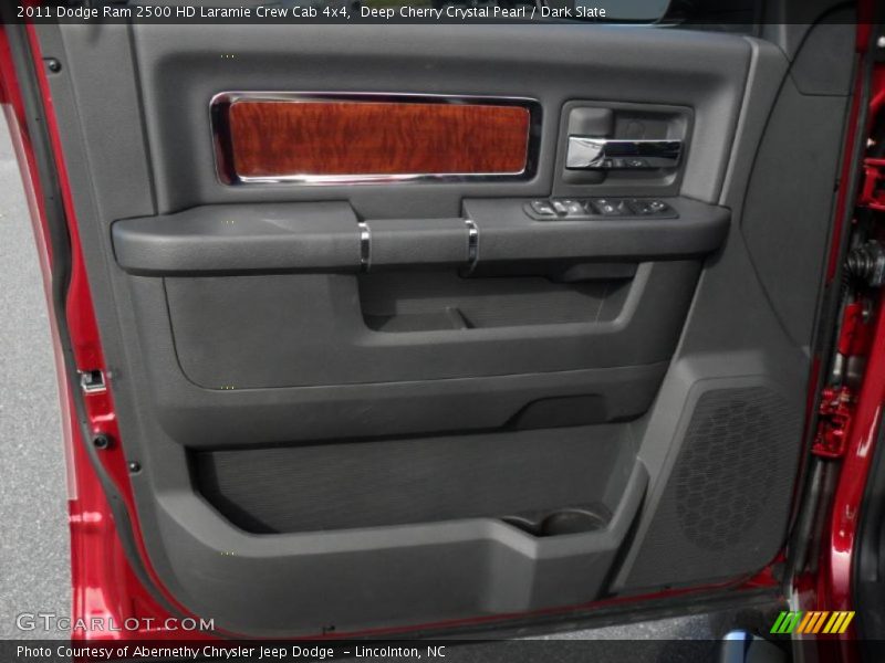Deep Cherry Crystal Pearl / Dark Slate 2011 Dodge Ram 2500 HD Laramie Crew Cab 4x4