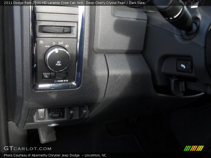 Deep Cherry Crystal Pearl / Dark Slate 2011 Dodge Ram 2500 HD Laramie Crew Cab 4x4