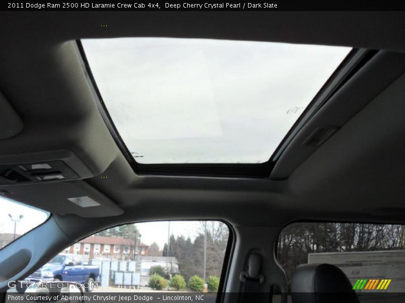 Deep Cherry Crystal Pearl / Dark Slate 2011 Dodge Ram 2500 HD Laramie Crew Cab 4x4