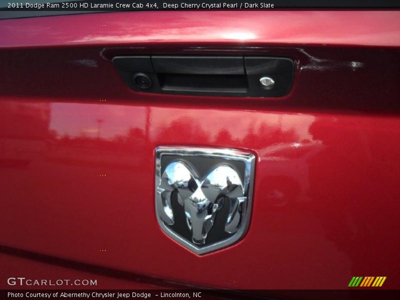 Deep Cherry Crystal Pearl / Dark Slate 2011 Dodge Ram 2500 HD Laramie Crew Cab 4x4