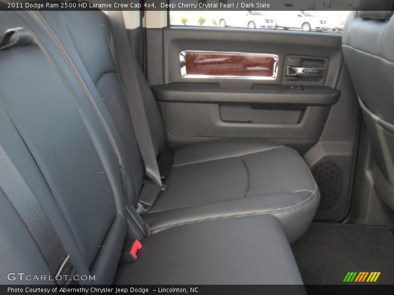 Deep Cherry Crystal Pearl / Dark Slate 2011 Dodge Ram 2500 HD Laramie Crew Cab 4x4