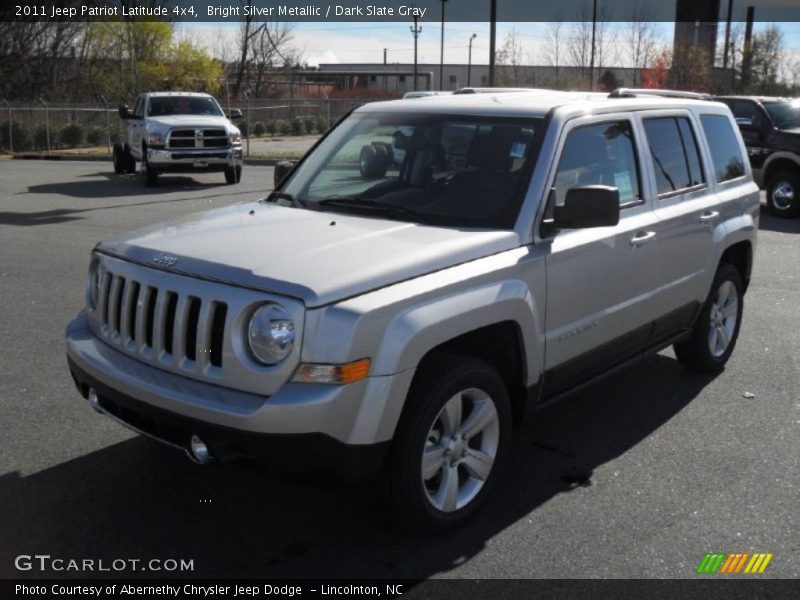 Bright Silver Metallic / Dark Slate Gray 2011 Jeep Patriot Latitude 4x4