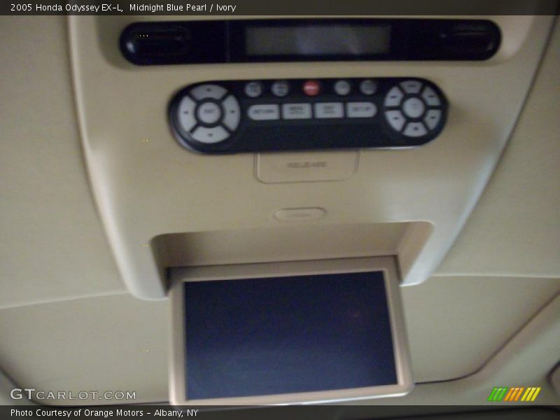 Midnight Blue Pearl / Ivory 2005 Honda Odyssey EX-L