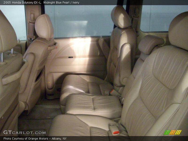 Midnight Blue Pearl / Ivory 2005 Honda Odyssey EX-L
