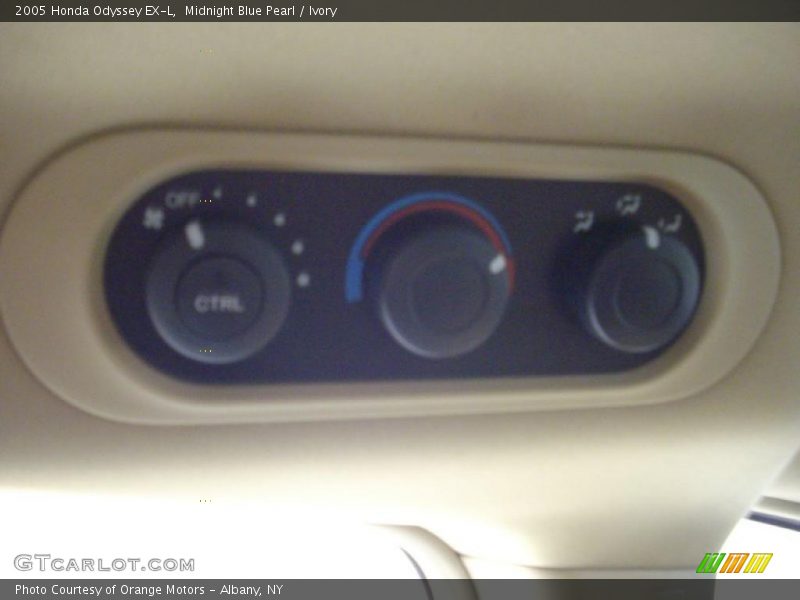 Midnight Blue Pearl / Ivory 2005 Honda Odyssey EX-L