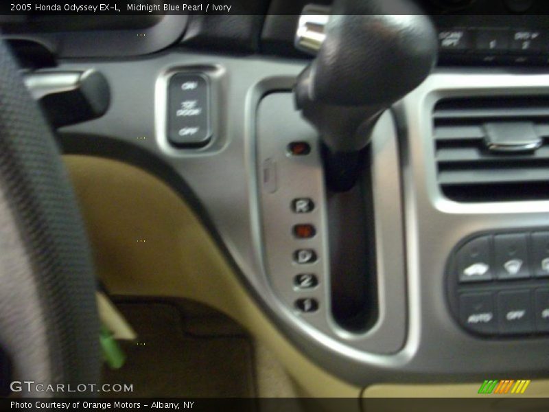 Midnight Blue Pearl / Ivory 2005 Honda Odyssey EX-L