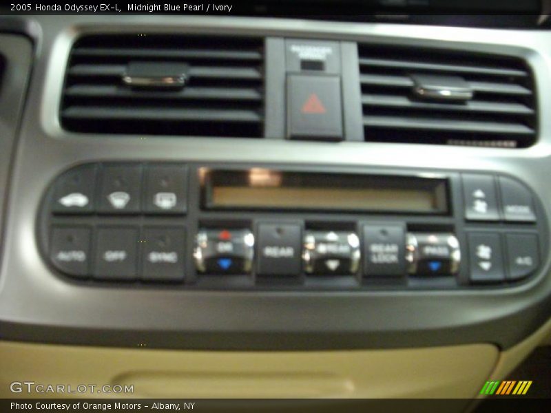 Midnight Blue Pearl / Ivory 2005 Honda Odyssey EX-L