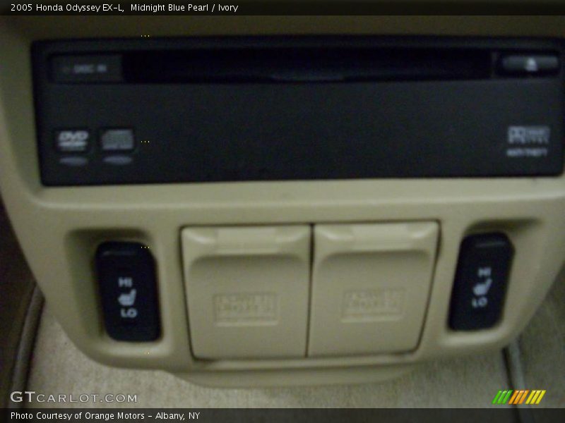 Midnight Blue Pearl / Ivory 2005 Honda Odyssey EX-L
