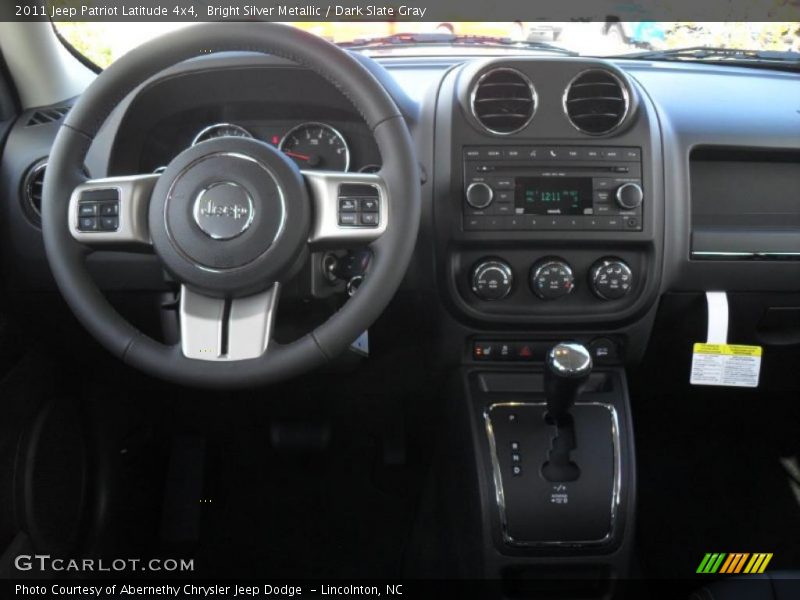 Bright Silver Metallic / Dark Slate Gray 2011 Jeep Patriot Latitude 4x4
