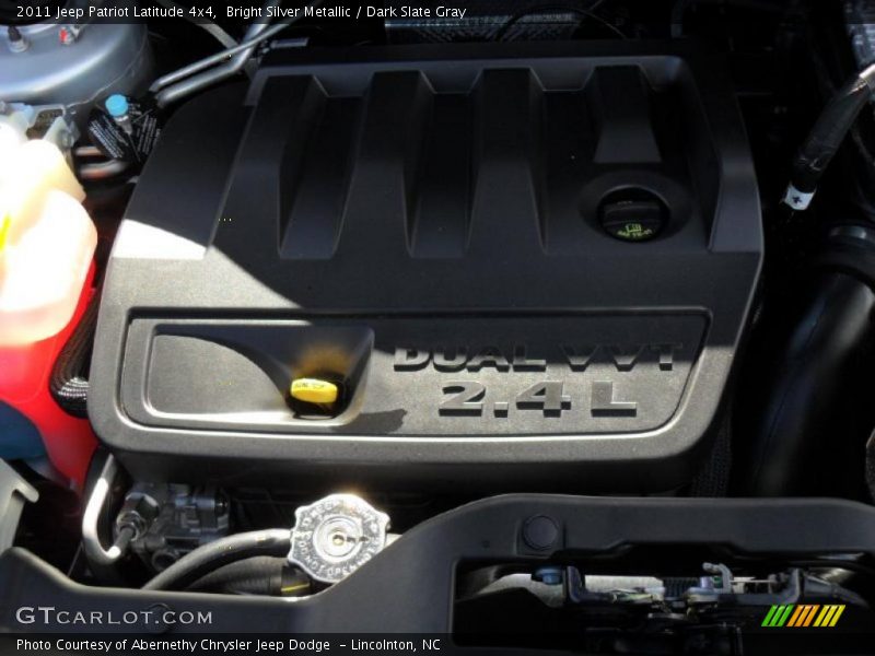 Bright Silver Metallic / Dark Slate Gray 2011 Jeep Patriot Latitude 4x4