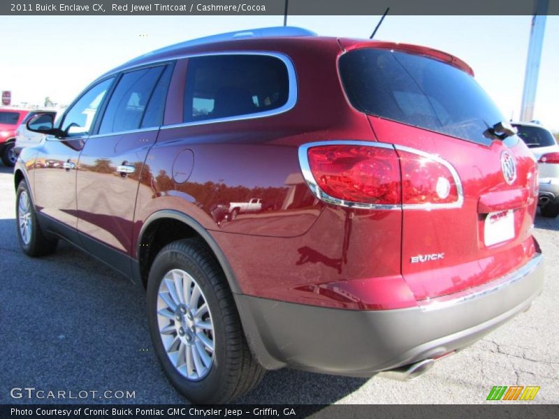 Red Jewel Tintcoat / Cashmere/Cocoa 2011 Buick Enclave CX