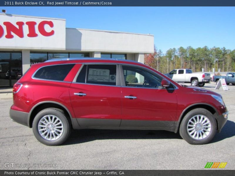 Red Jewel Tintcoat / Cashmere/Cocoa 2011 Buick Enclave CX