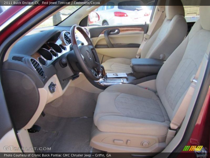  2011 Enclave CX Cashmere/Cocoa Interior