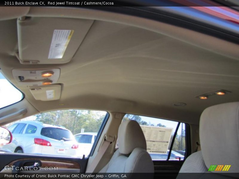 Red Jewel Tintcoat / Cashmere/Cocoa 2011 Buick Enclave CX