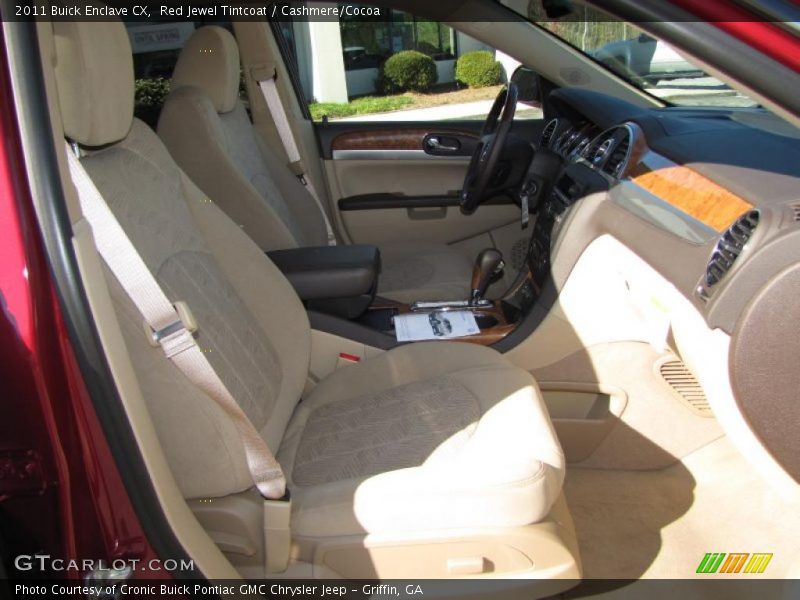 Red Jewel Tintcoat / Cashmere/Cocoa 2011 Buick Enclave CX