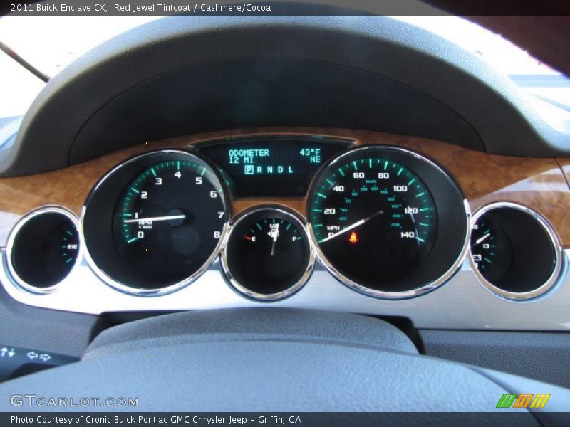  2011 Enclave CX CX Gauges